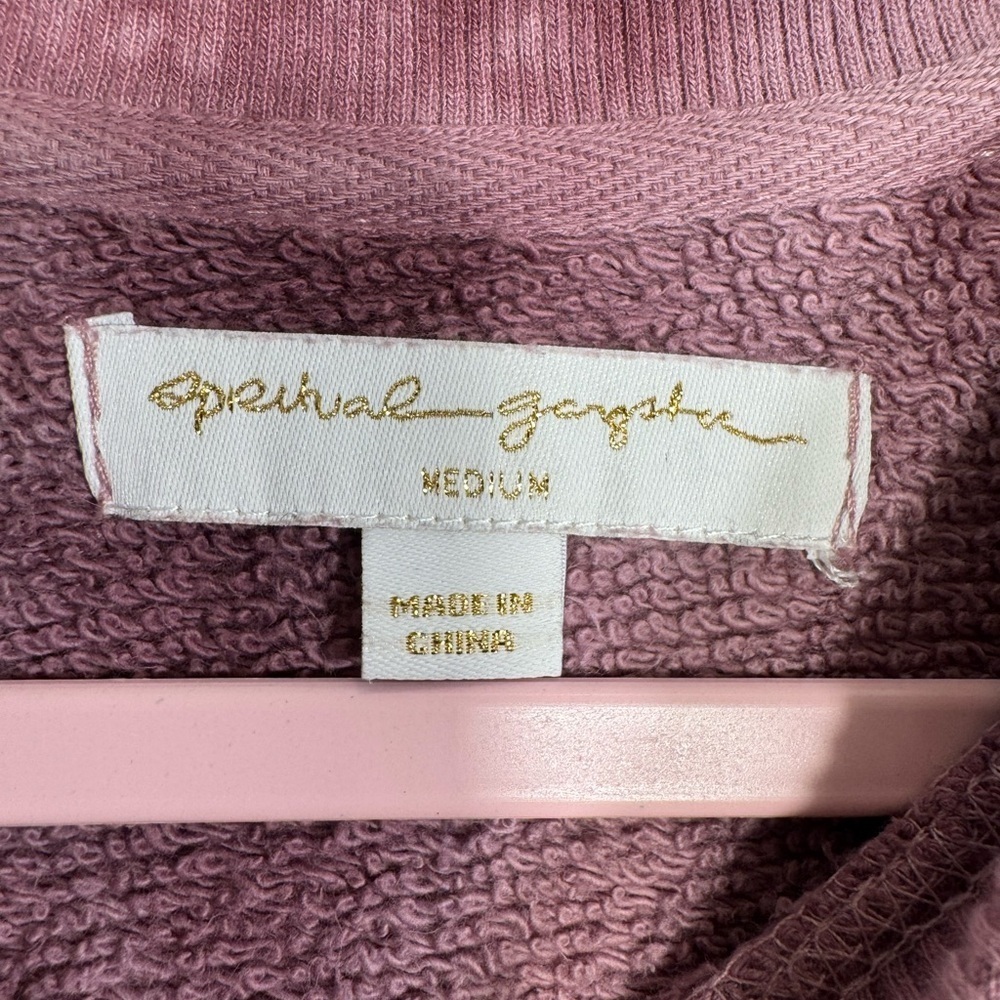 Spiritual Gangster x Peloton Purple Tie Dyed Crewneck Sweatshirt Size Medium - Picture 3 of 5